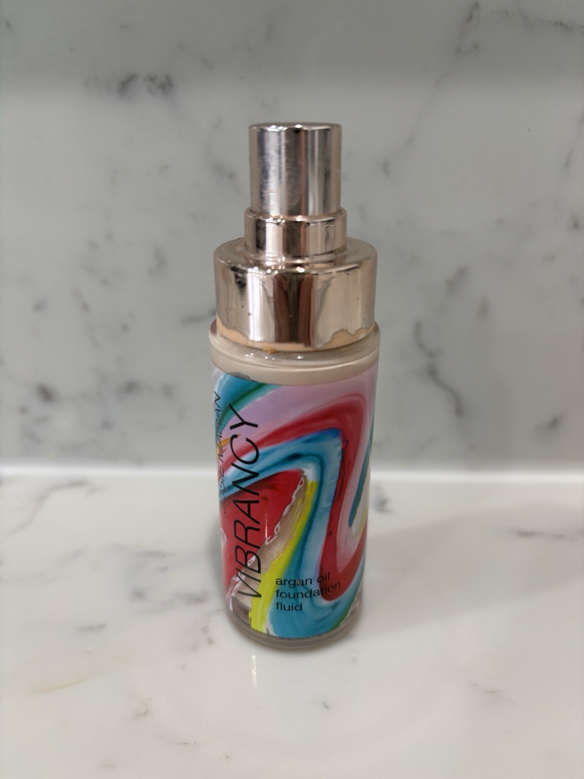Josie Maran Vibrancy Argan Foundation Fluid Dynamic RG5 ~ 1 oz / 30 ml NO LID