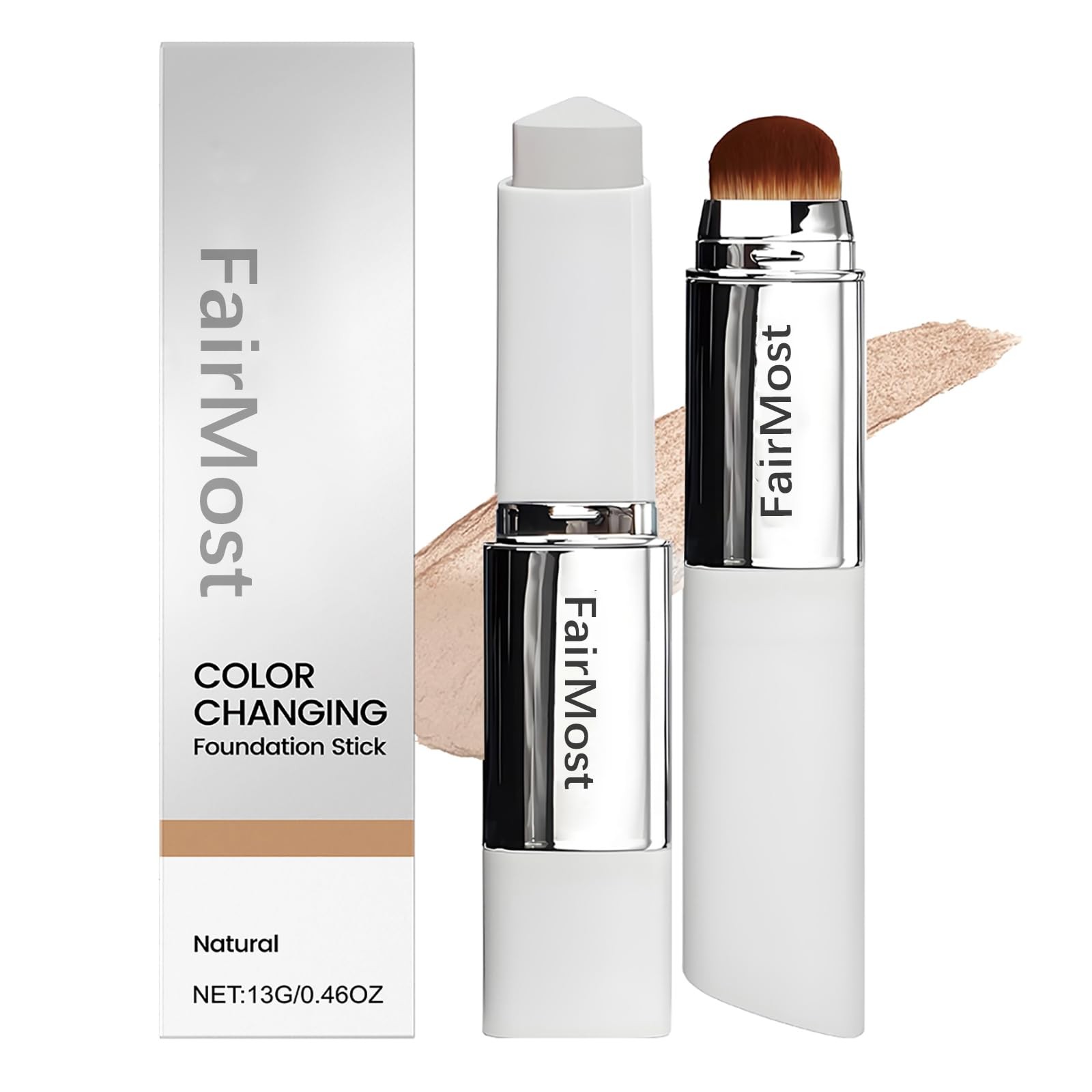 Upgraded Formula Color Changing Foundation Stick, Medium to Full Coverage Cre…