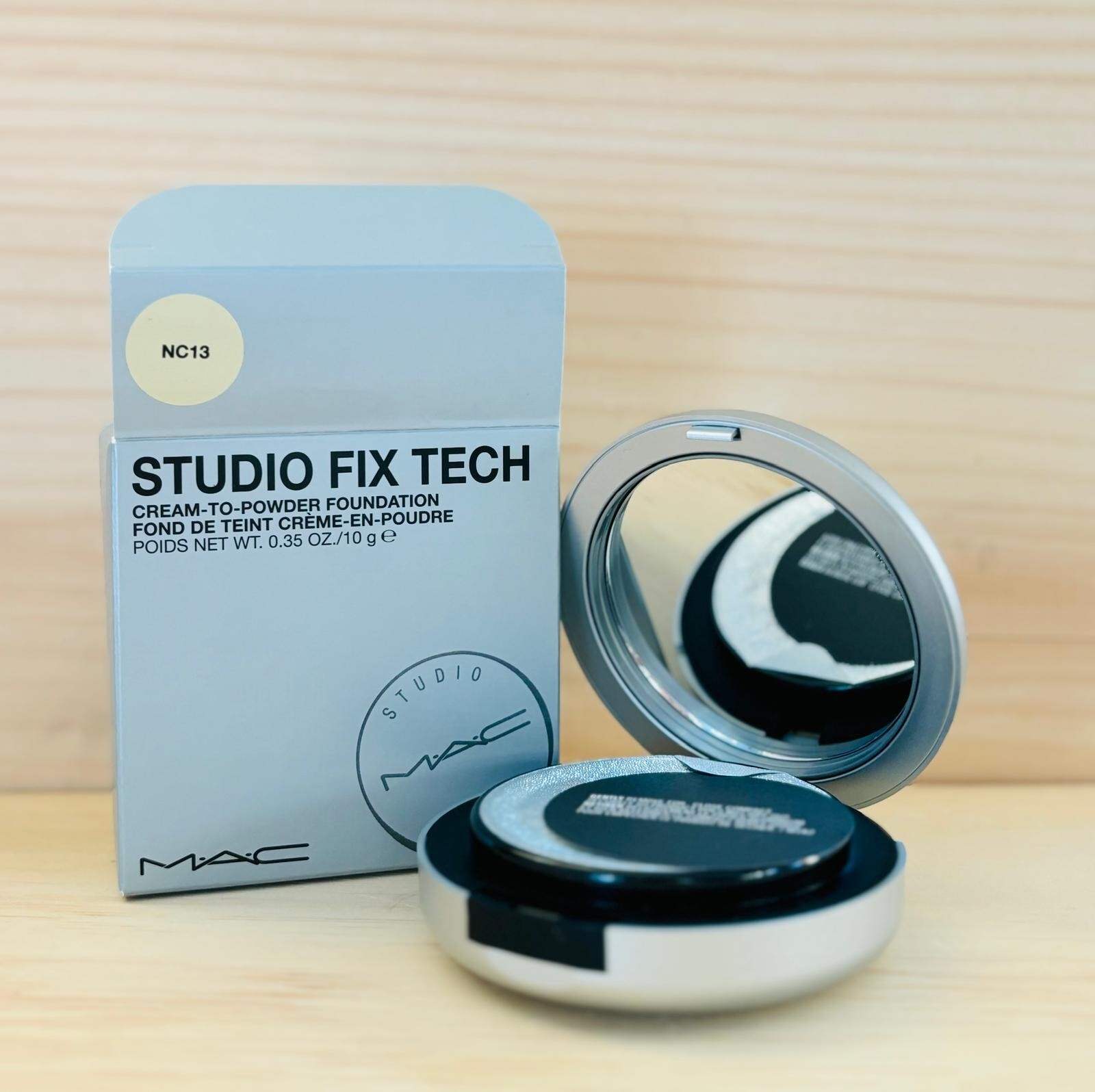 MAC Studio Fix Teach Cream-to-Powder Foundtion 0.35oz / 10g ~ NC13 ~ Fresh Batch