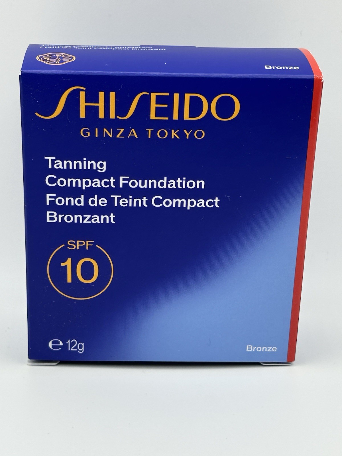 Shiseido Tanning Compact Foundation SPF 10 Bronze 12g