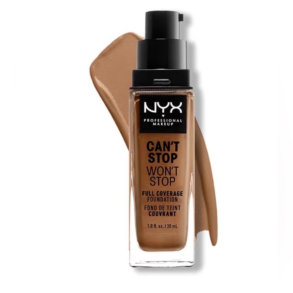 Warm Honey 15.9 | NYX Can’t Stop Won’t Stop Foundation – Rich Brown