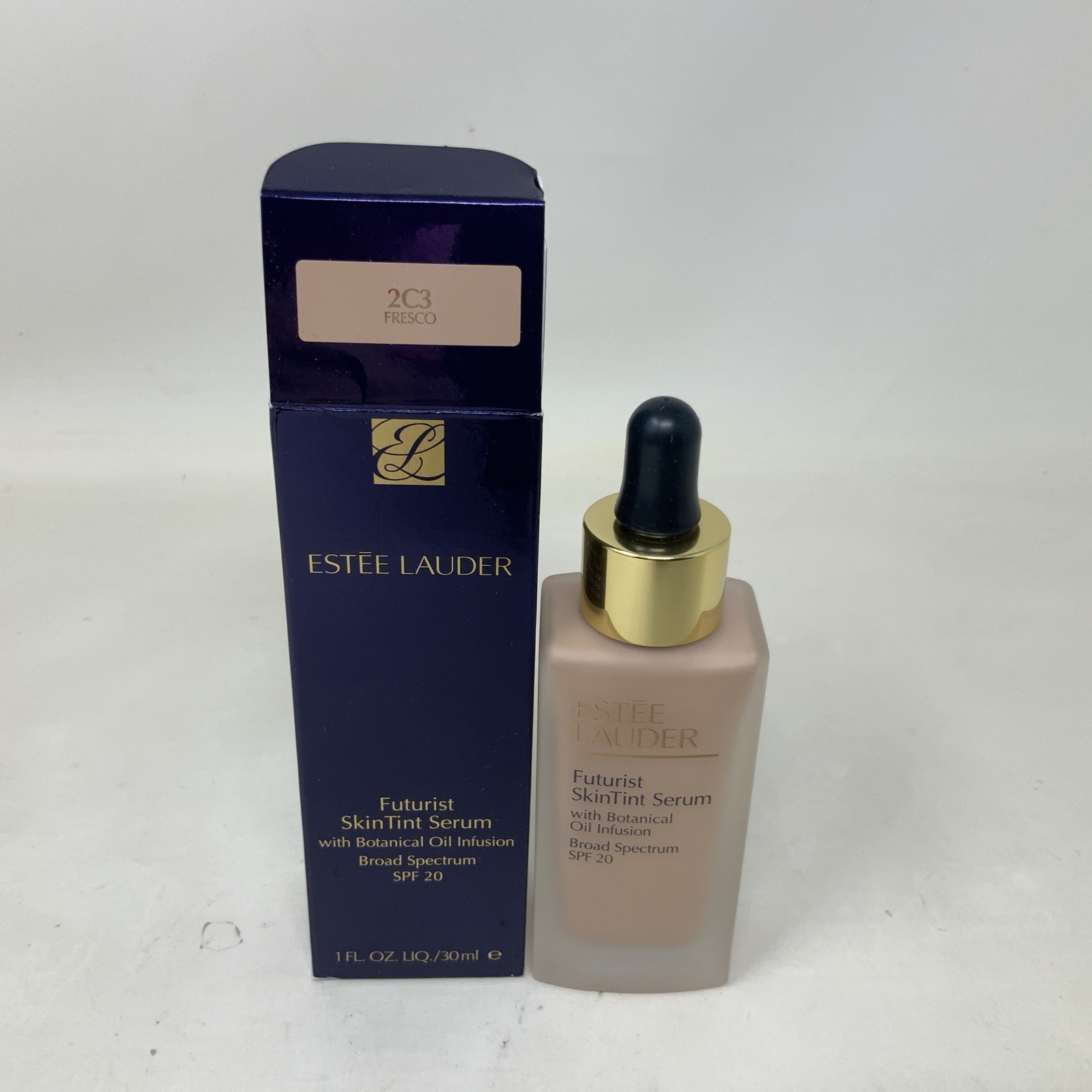 Estee Lauder Futurist Skin tint Serum Foundation – 2C3 Fresco – 1 Fl Oz