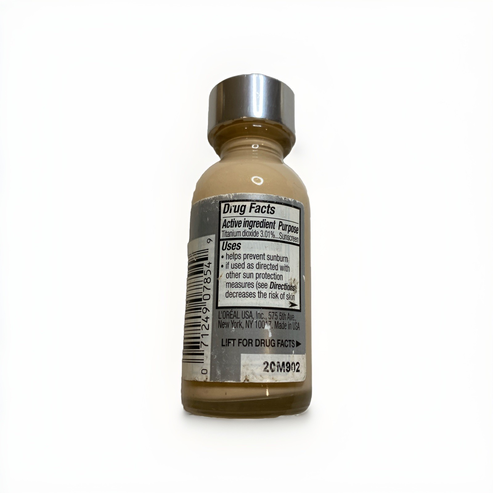 LOREAL True Match Super Blendable Liquid Foundation ~WARM # W1 PORCELAIN ~NEW