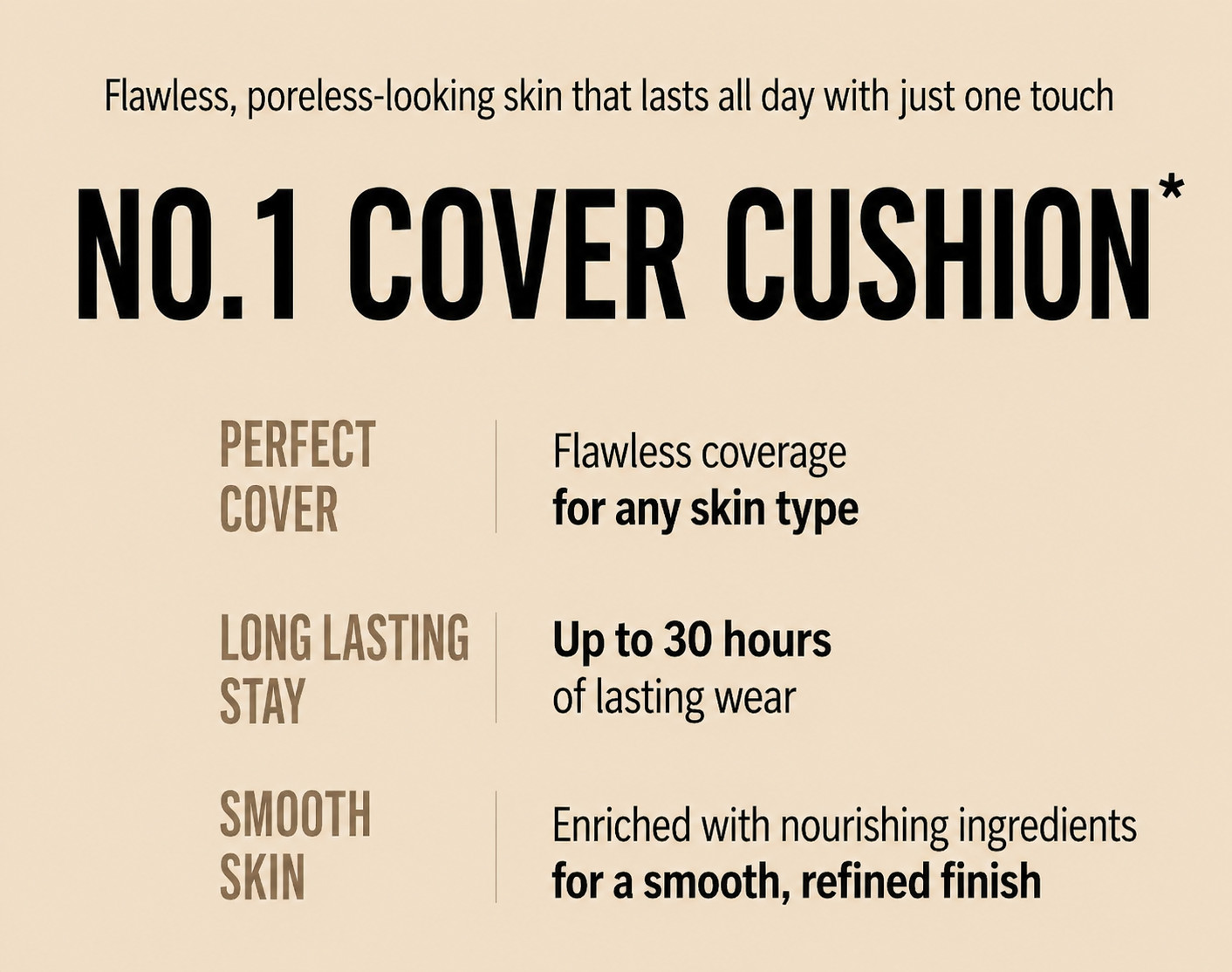 PONY EFFECT Coverstay Cushion Foundation EX Set 15g + Refill SPF50+ PA++++