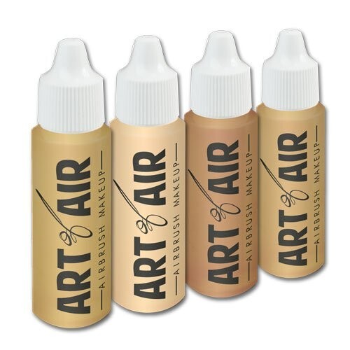FAIR Complexion Professional Airbrush Cosmetic Makeup System / 4pc Foundation…