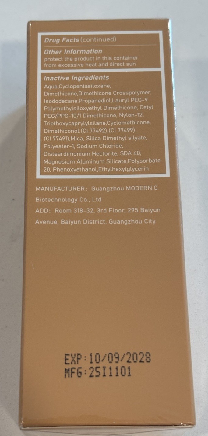 Forever Bloom Biomimic Foundation Medium Spectrum Serum Sunscreen SPF 50