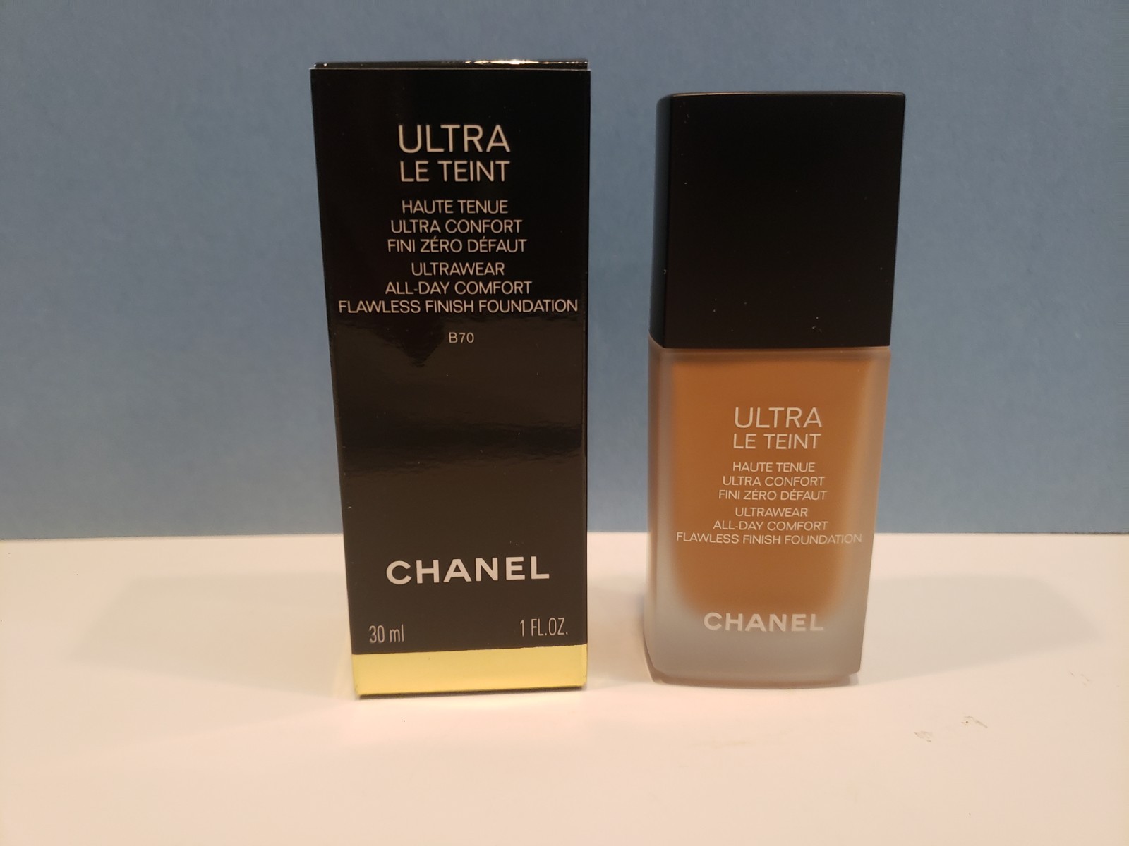 Chanel ~ Ultra Le Teint Ultrawear Flawless Liquid Foundation ~ B70 ~ 1oz ~ NIB