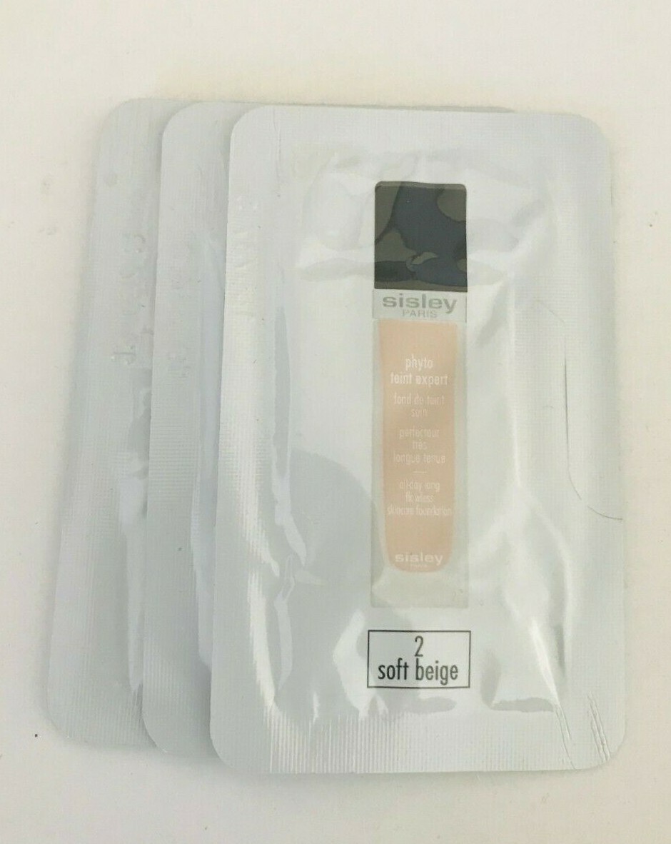 Sisley Phyto Teint Export Foundation Color 2 Soft Beige Each Sample 1.5 ml