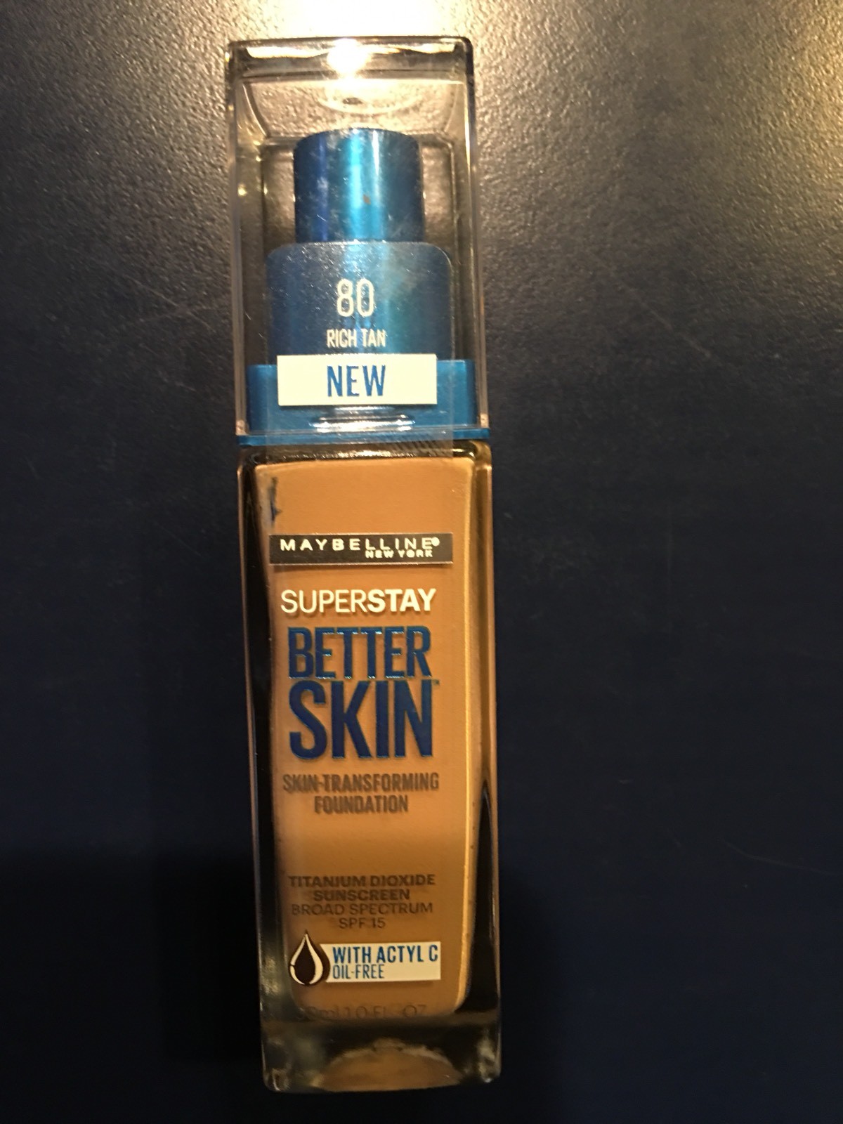 Maybelline SuperStay Better Skin Foundation In Rich Tan 80 Shade-Oil Free-SPF 15