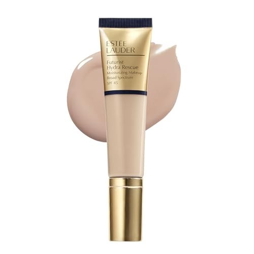 Hydrating Foundation Makeup SPF 45 – 12-Hour Glow, Moisturizing, 1.2 Fl Oz