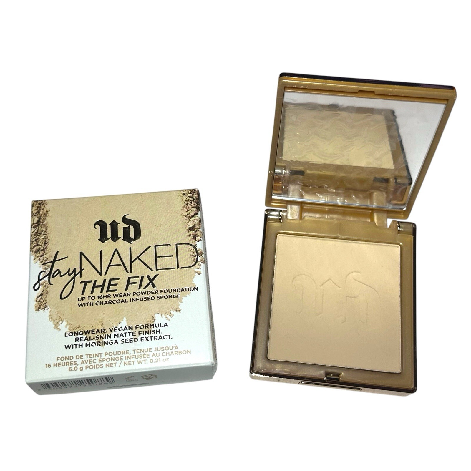 URBAN DECAY Stay Naked The Fix Powder Foundation 40CP Light Medium Cool Pink NEW