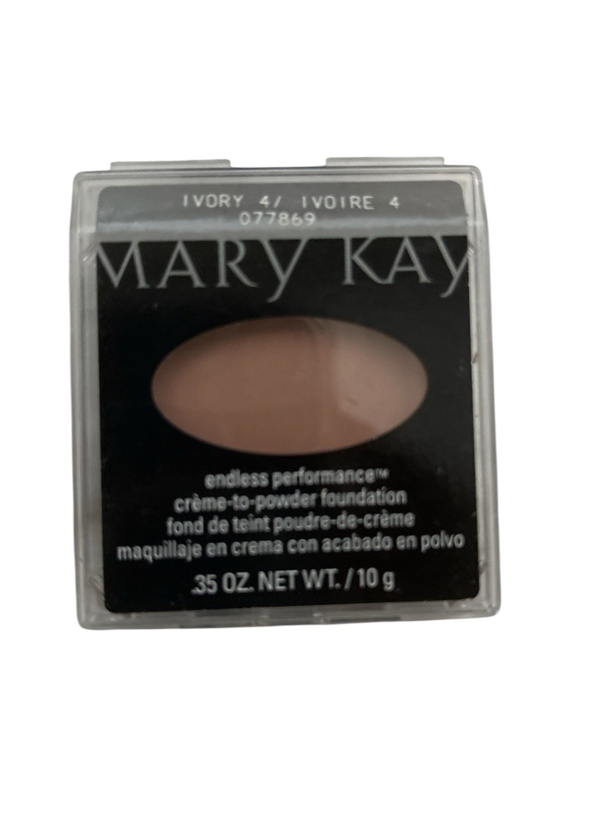 MARY KAY ENDLESS PERFORMANCE CREME TO POWDER FOUNDATION CREAM IVORY 4