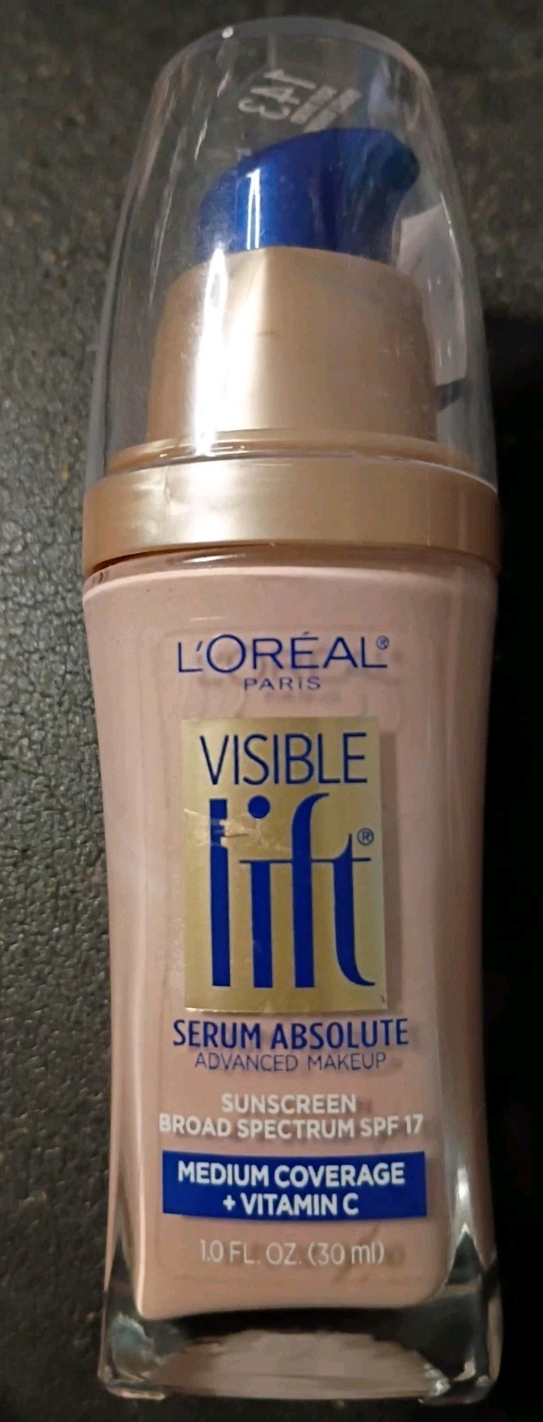 New L’Oreal Visible Lift Foundation Serum 143 Soft Ivory – Exp. 02/27