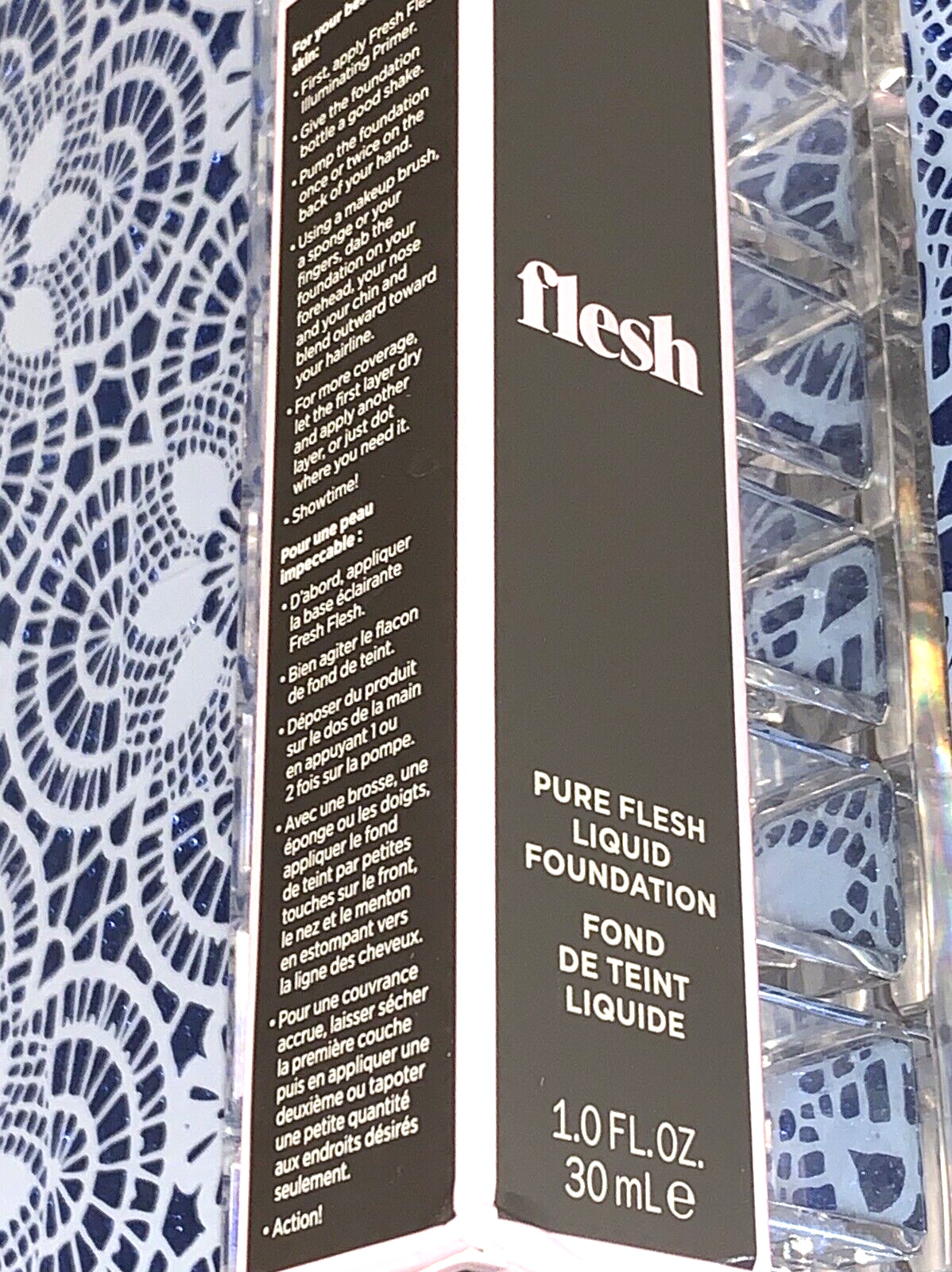 Flesh 40 ESPRESSO Pure Flesh Liquid Foundation *NIB 21+ YEARS PERFECT FEEDBACK*