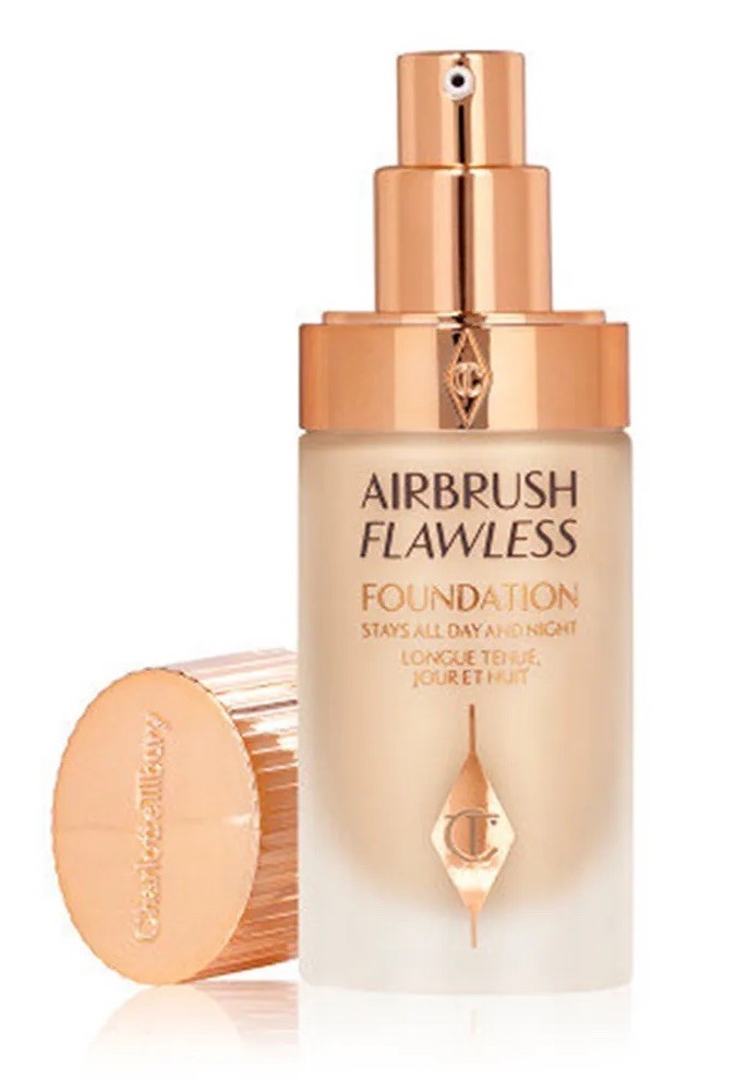 Charlotte Tilbury Airbrush Flawless Foundation Full Coverage Matte, Multiple Sh…