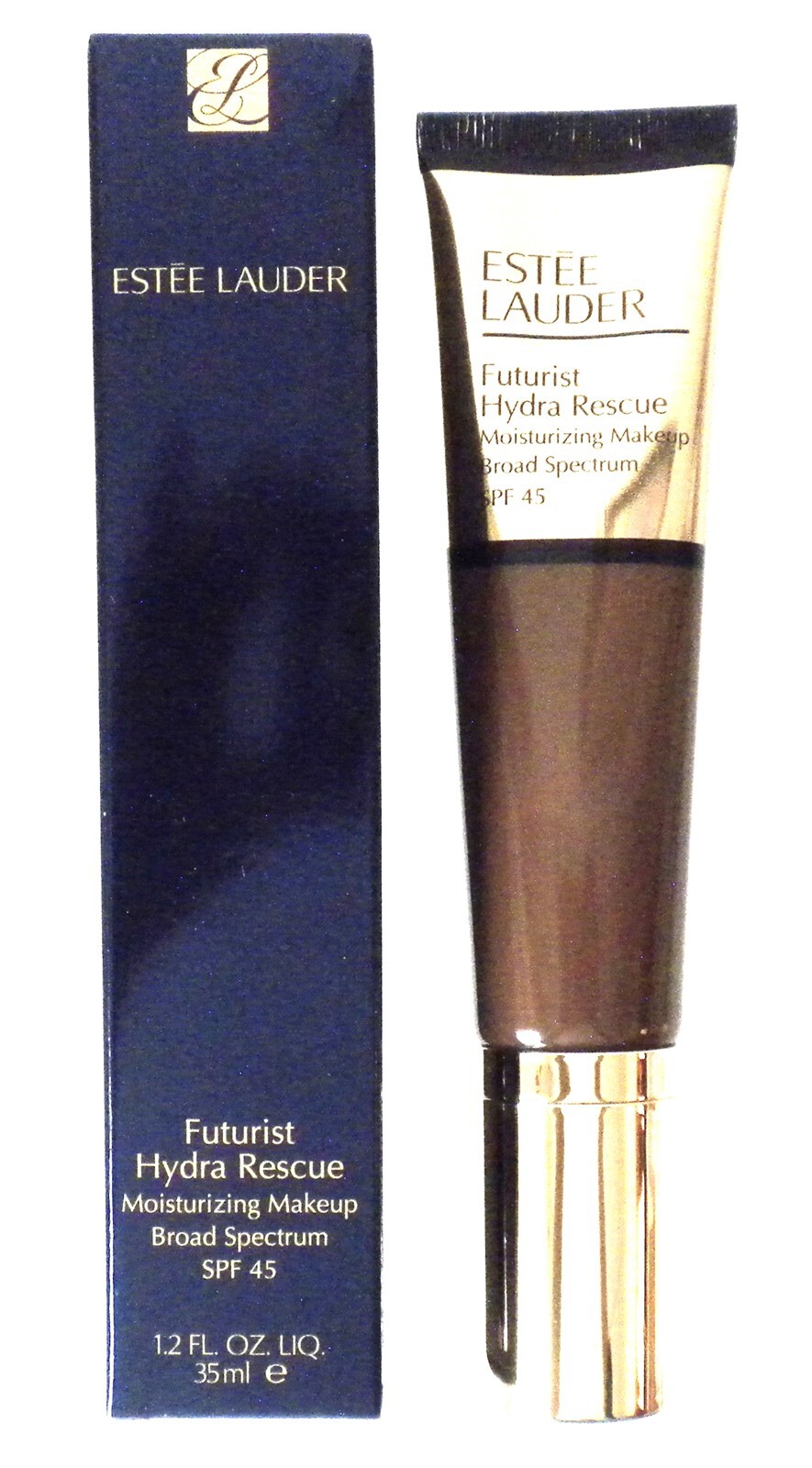 ESTEE LAUDER FUTURIST HYDRA RESCUE MOISTURIZING MAKEUP 8N2 RICH ESPRESSO NIB