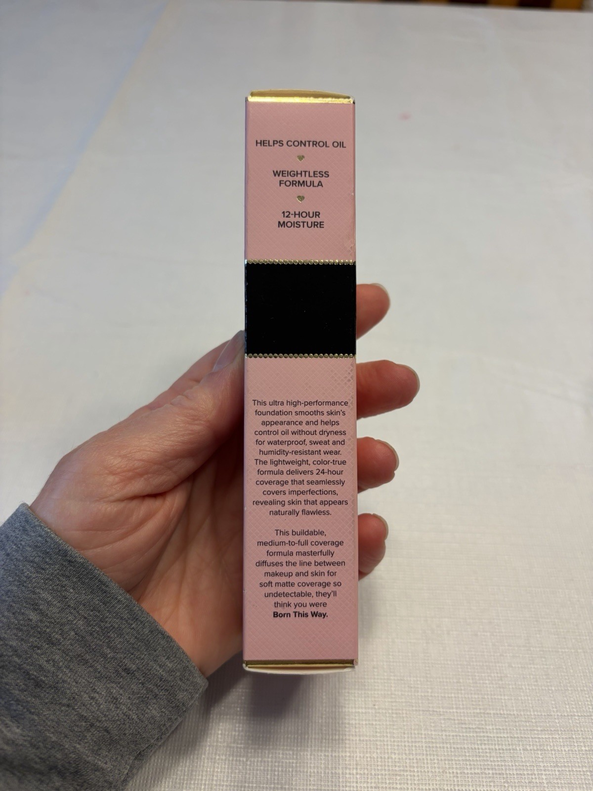 2pc Too Faced Born This Way Undetectable Oil Free & Control Foundation SABLE NIB