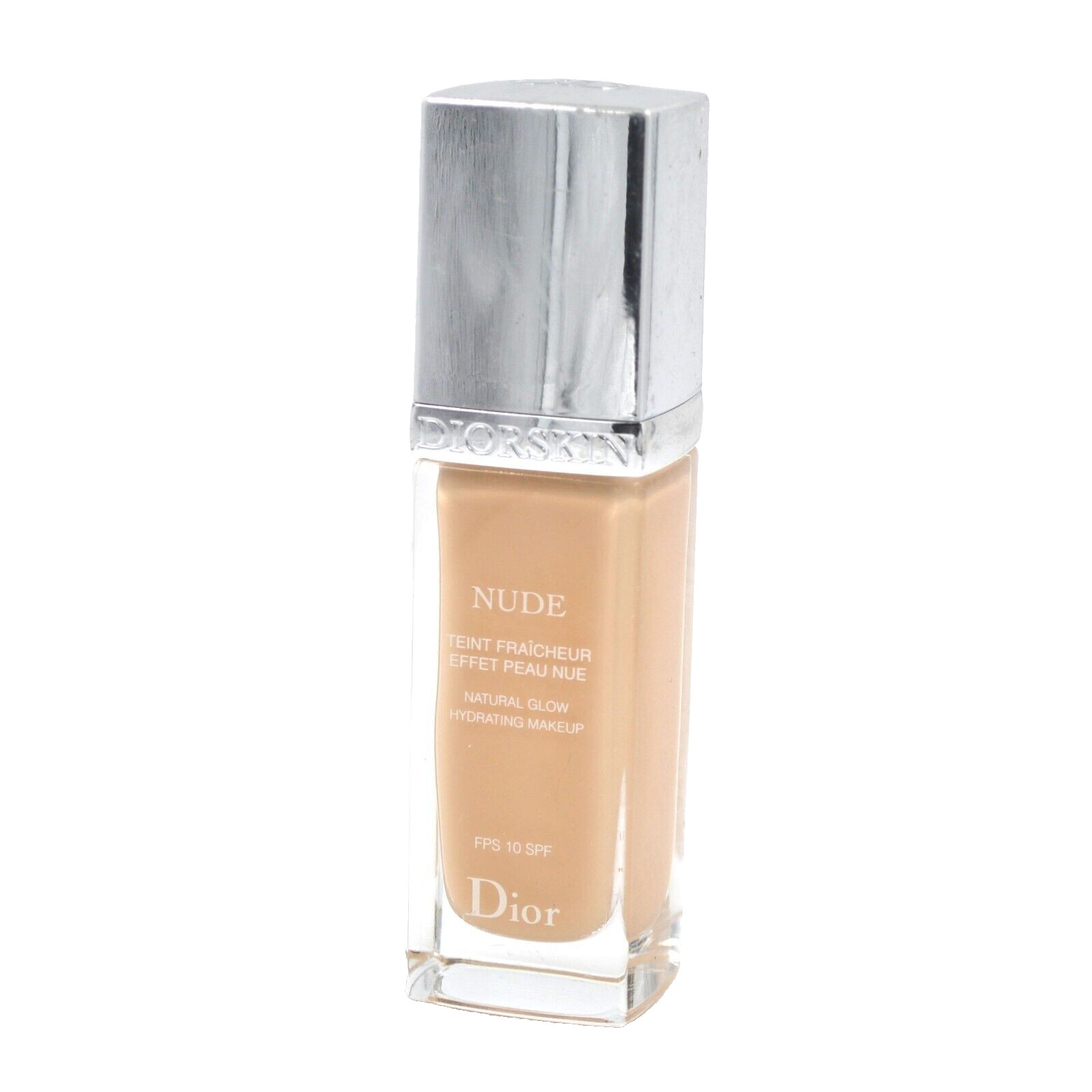 New Dior Nude Natural Glow Hydrating Makeup SPF10 010 1 fl.oz
