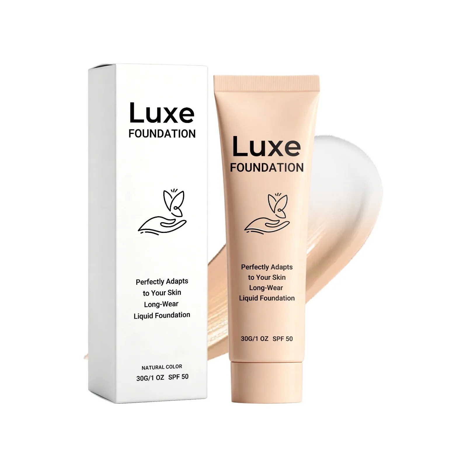 Luxe Color Changing Foundation for Women 30Ml Light to Medium Color Coverage