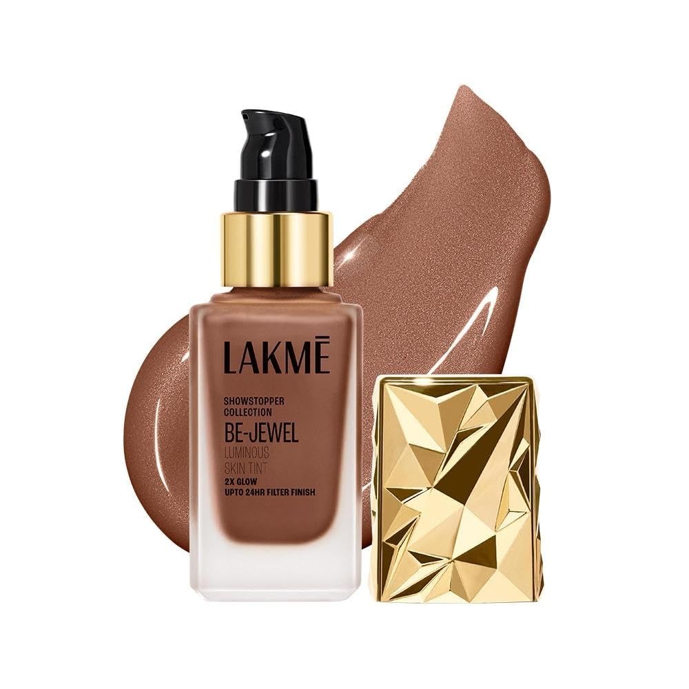 LAKMÉ Be-Jewel Luminous Skin Tint, Cool Cocoa 25ml