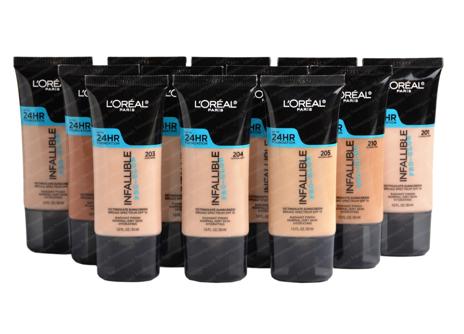 L’oreal INFALLIBLE Pro-Glow Foundation 24Hr Broad Spectrum SPF 15 – EXP 2023