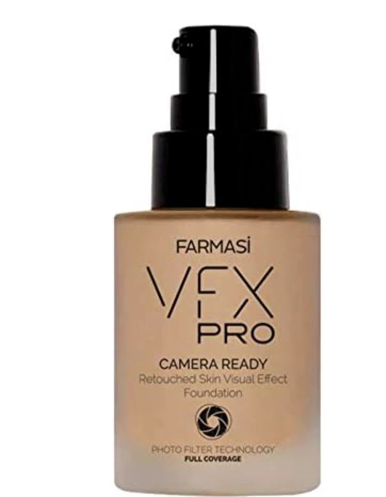 Farmasi Make Up VFX Pro Camera Ready Foundation Dark Beige 30 ml./1 fl.oz.