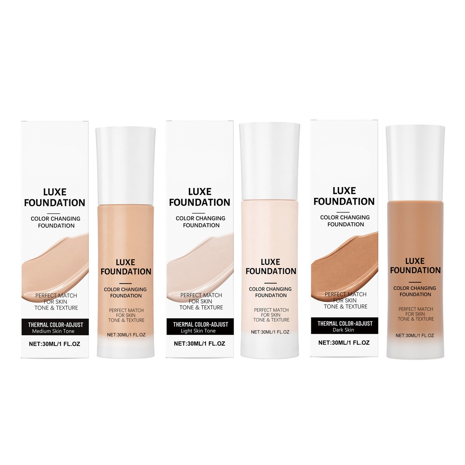 LUXEIntelligent Color Correcting Foundation, 30ml Long-lasting Natural Finish