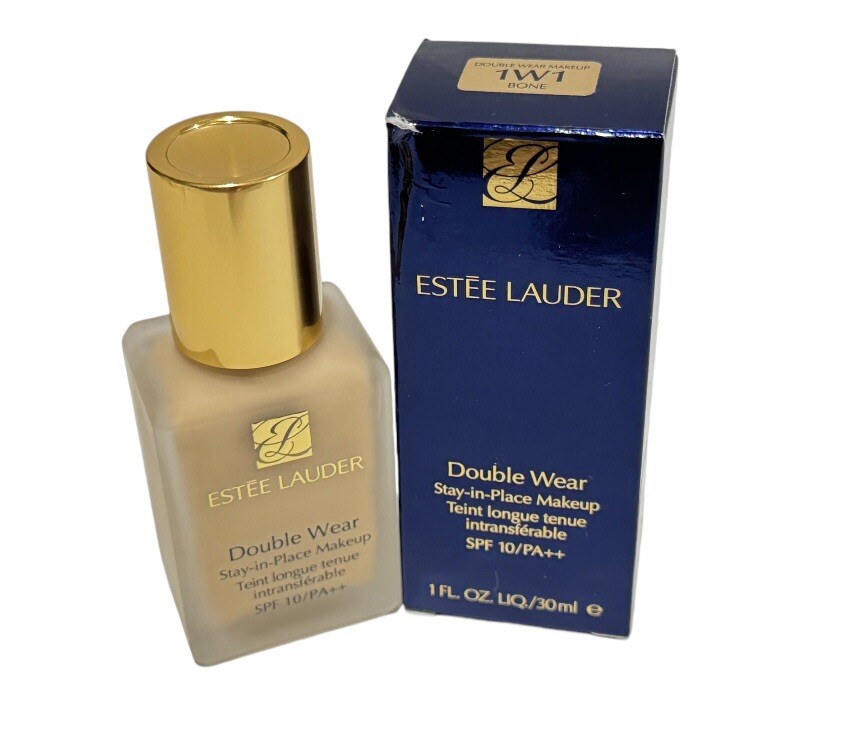 ESTEE LAUDER Double Wear Stay-in-Place Makeup SPF10 – 1W1 Bone – 30mL – NIB