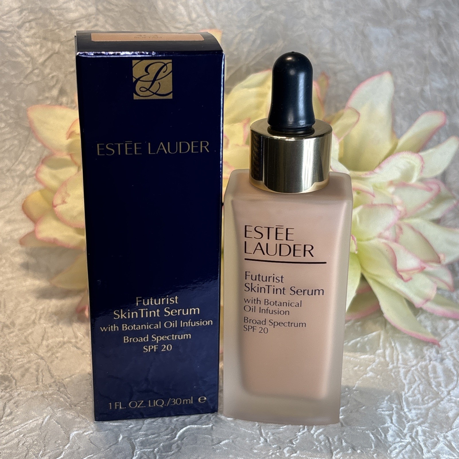 Estee Lauder Futurist SkinTint Serum Foundation SPF20 – 4C3 SOFTAN – NIB FreeSh