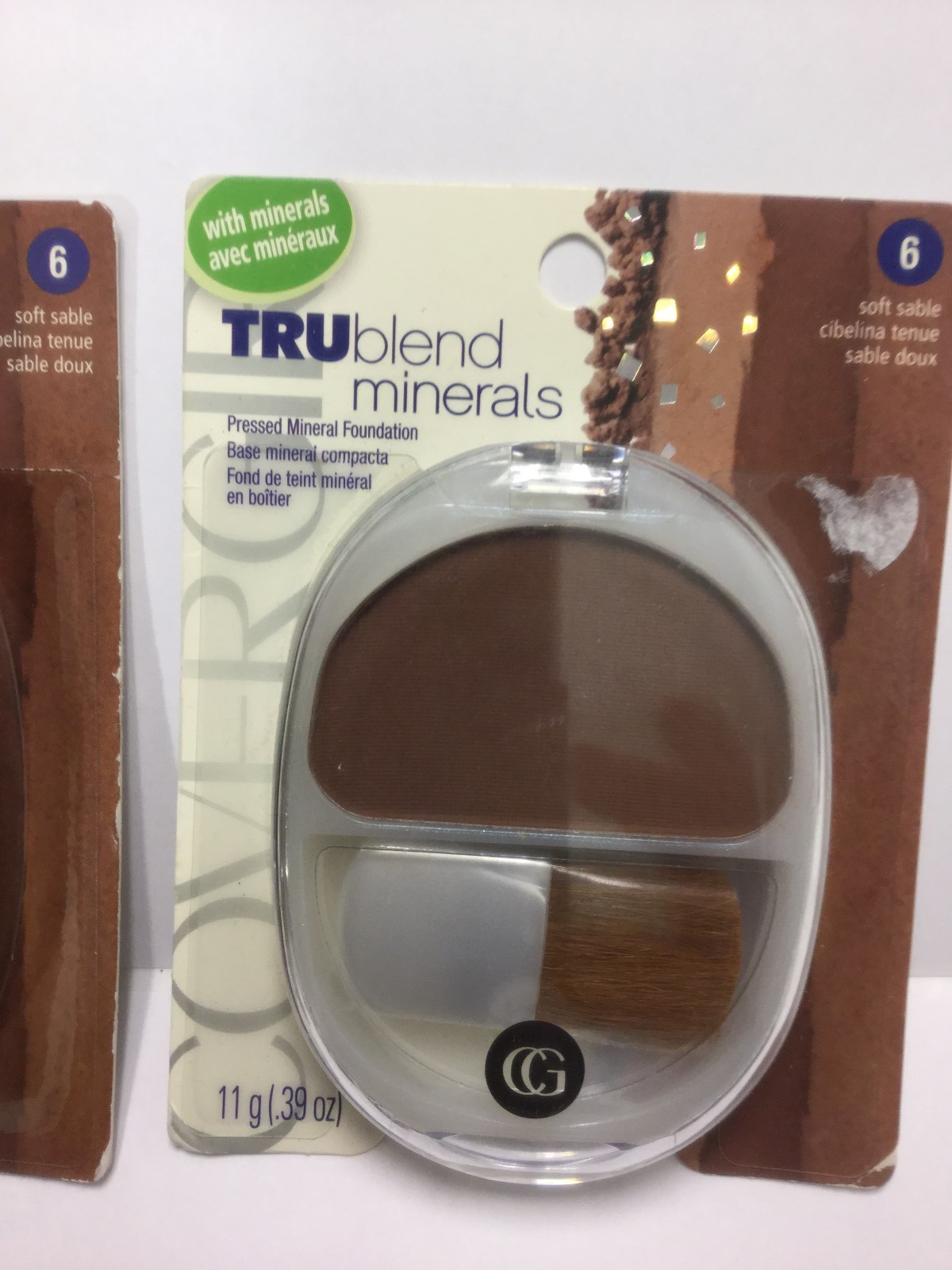 LOT OF 4 X CoverGirl Trublend Minerals Pressed Mineral Foundation Soft Sable #6