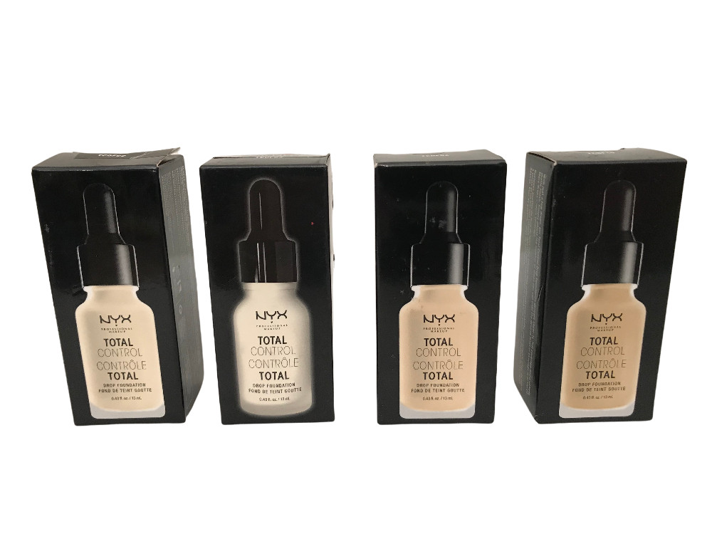 NYX Professional Makeup Total Control Drop Foundation 0.43 fl oz, 4 Color Choice