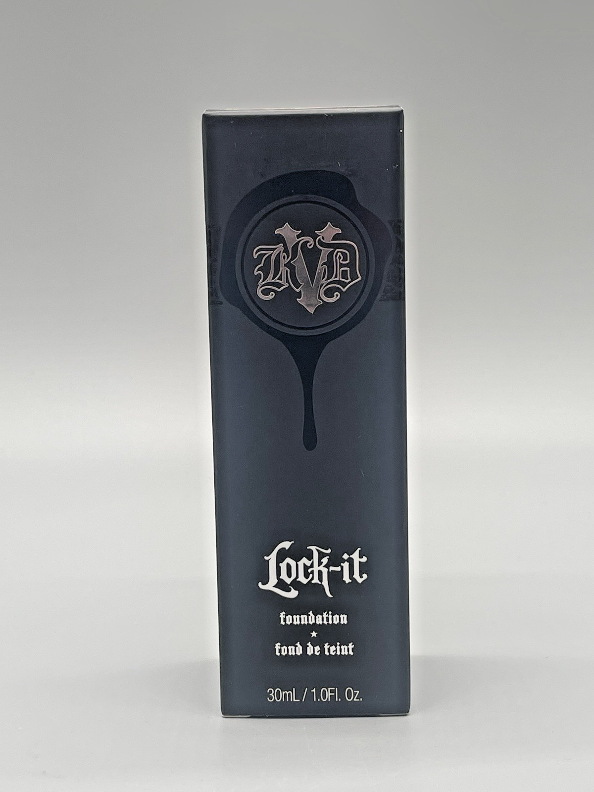 Kat Von D Lock It Foundation 24-Hour Full Coverage – Deep 79 Warm – 1 oz New