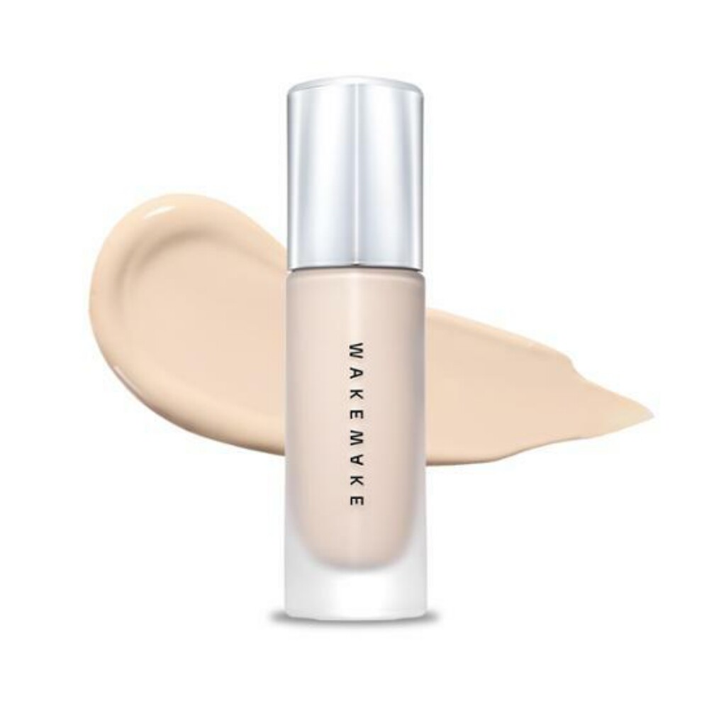 WAKEMAKE Water Velvet Cover Foundation 30ml SPF30 PA+++ 5Colors K-Beauty