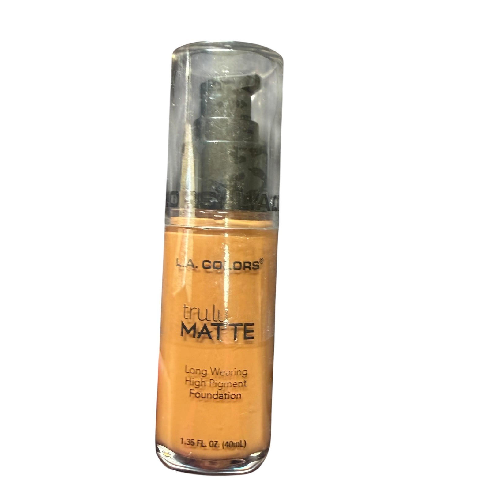 L.A. COLORS Foundation Women 1.35oz Warm Caramel New Truly Matte Full Cover
