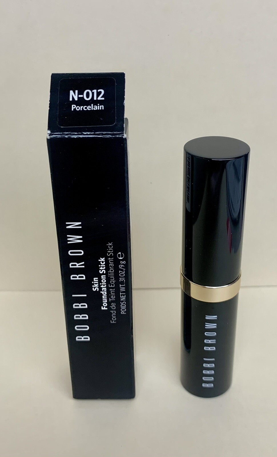 Bobbi Brown Skin Foundation Stick N-012 Porcelain 9 g /0.31 Oz New