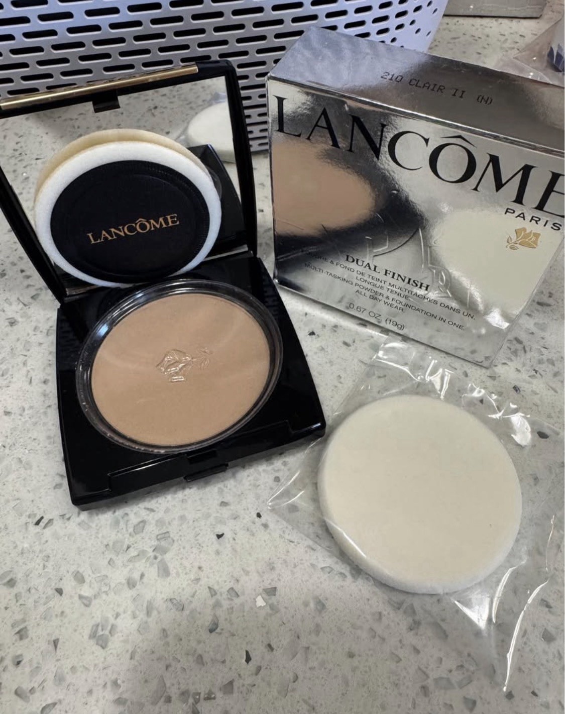 Lancôme Paris Dual Finish Powder Foundation 210 Clair II (N)