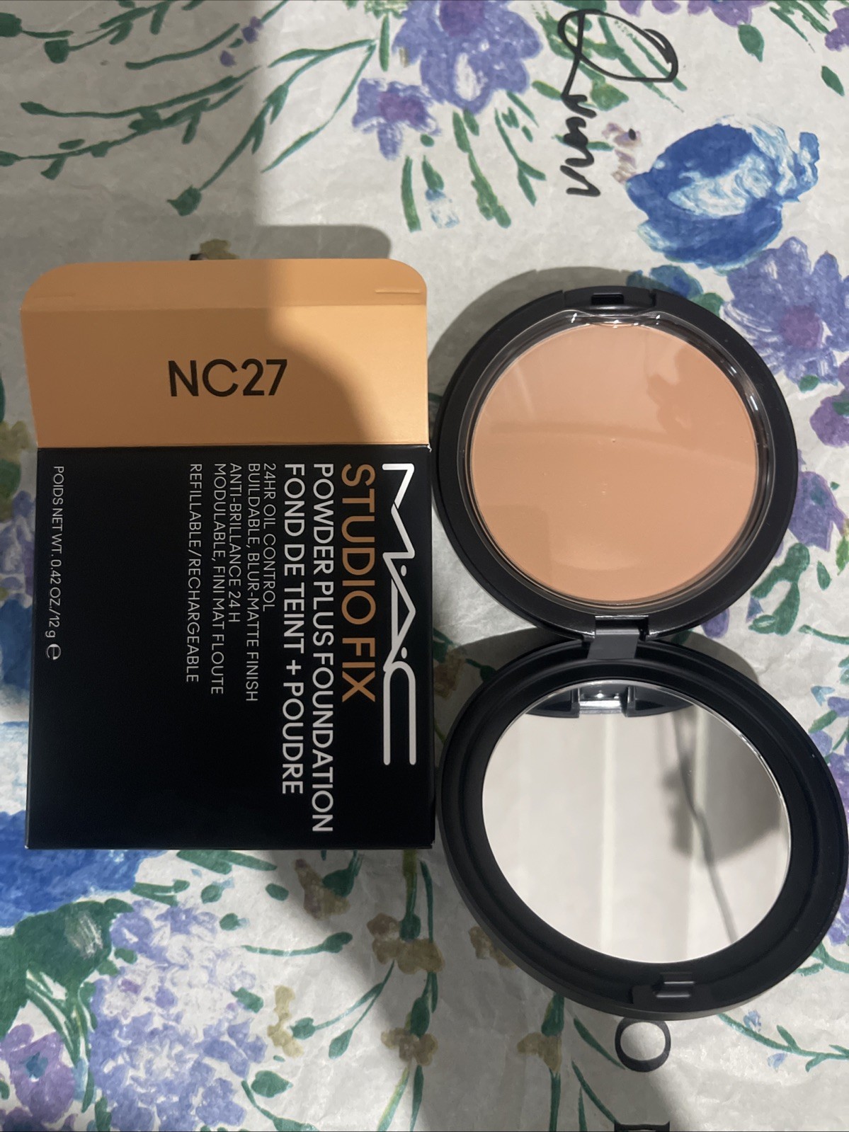 Mac Studio Fix Powder Plus Foundation NC27 Oil Control Boxed