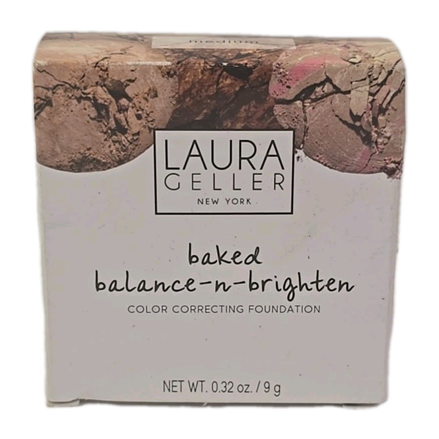 Laura Geller Balance N Brighten Baked Foundation Medium .32 oz / 9 g Full Size