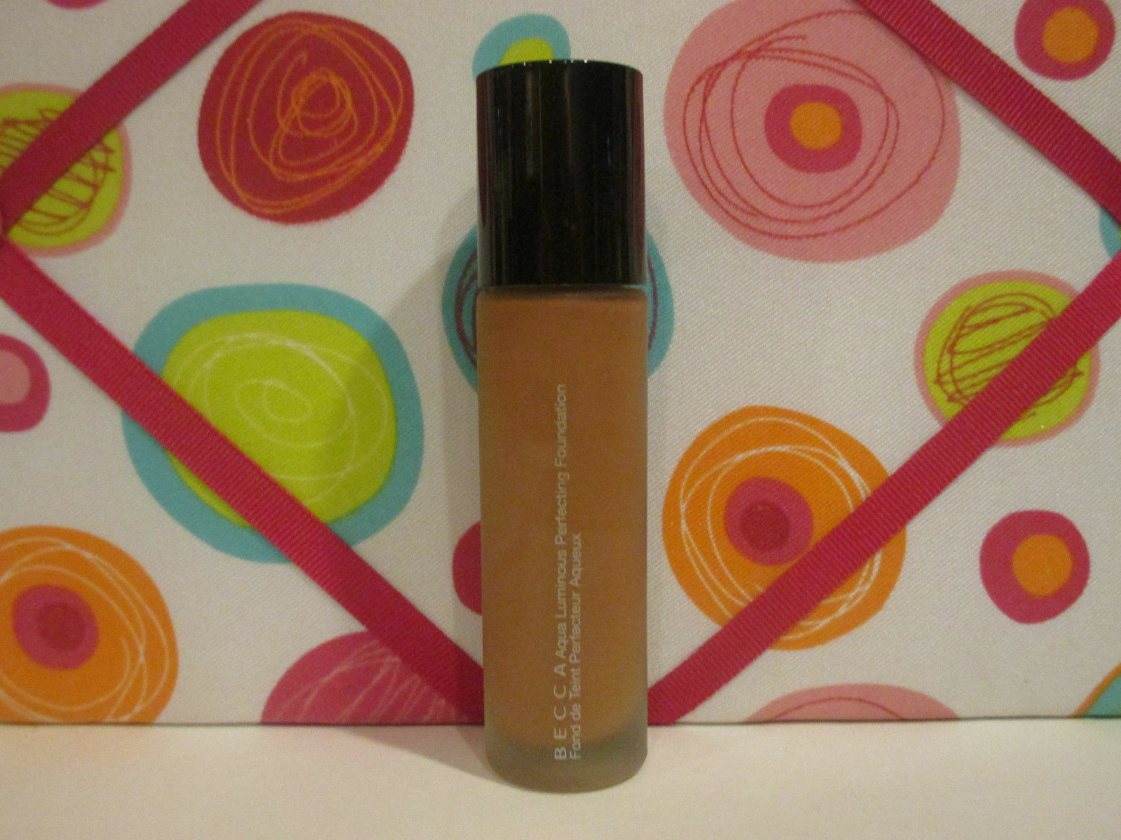 BECCA ~ AQUA LUMINOUS PERFECTING FOUNDATION ~ DARK GOLDEN ~ 1 OZ UNBOXED