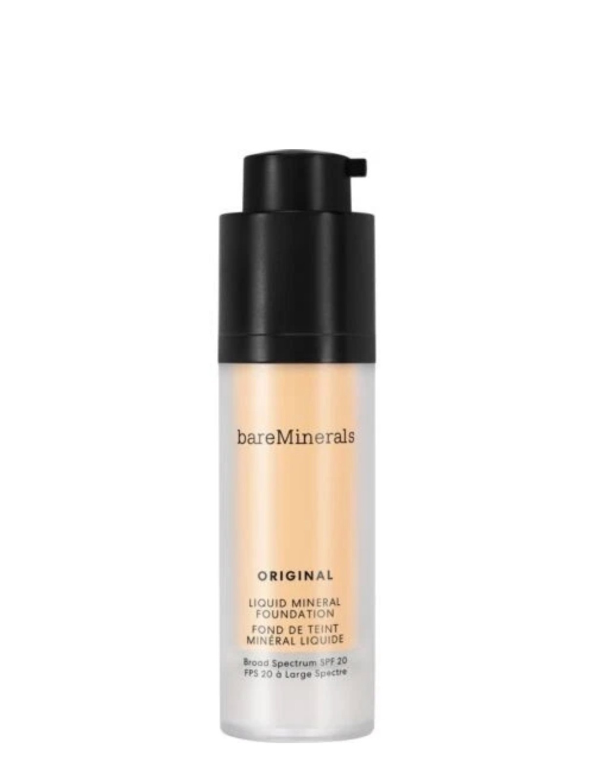 NIB bareMinerals Original Liquid Foundation 03 FAIRLY LIGHT 30 mL 1 fl oz SPF 20