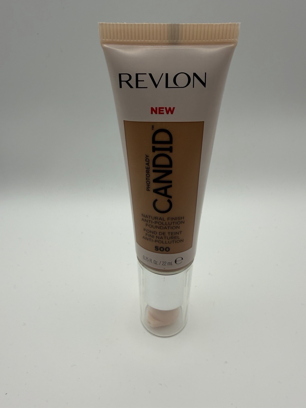 Revlon Candid Natural Finish Anti-Pollution Foundation 500 Almond 0.75 Fl Oz
