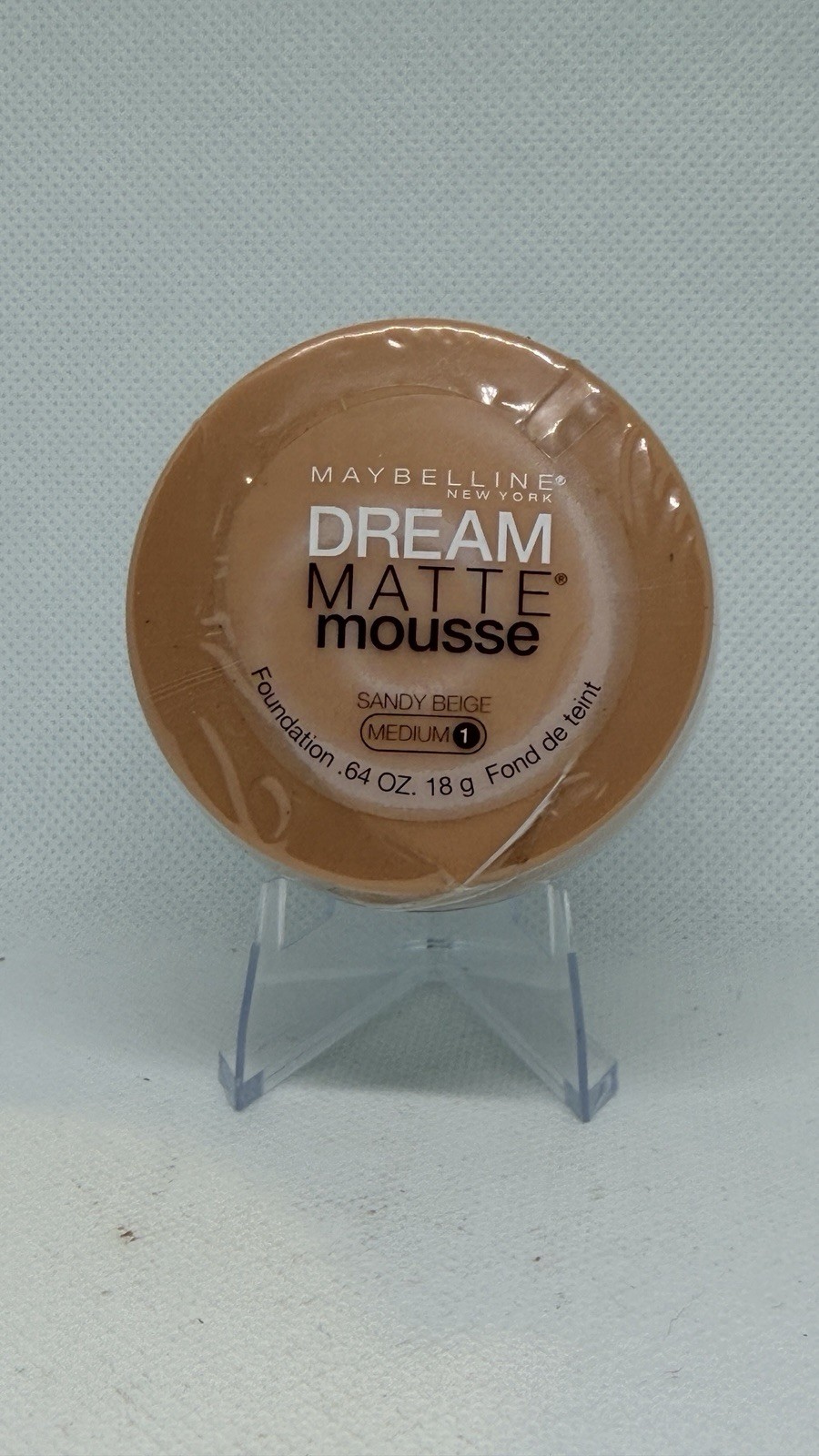 Discontinued Maybelline Dream Matte Mousse Shady Beige Medium 1 Sealed New!