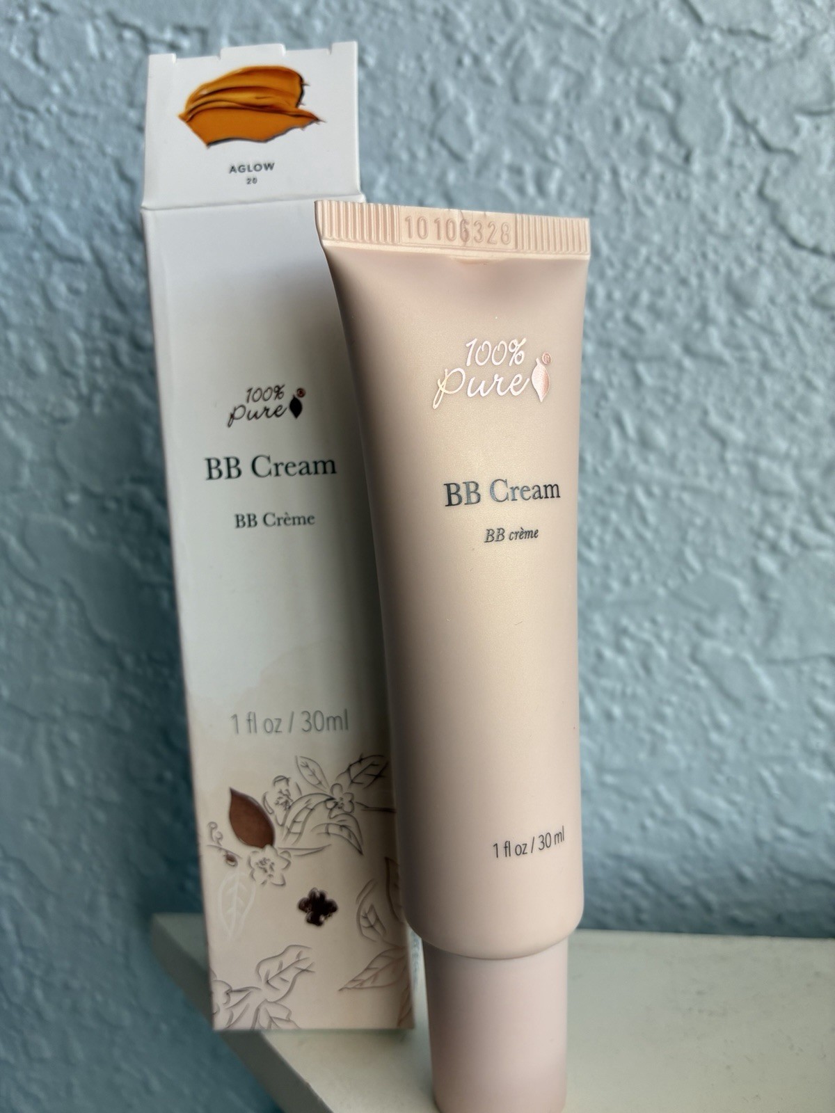 100% Pure BB Cream Aglow Foundation Makeup