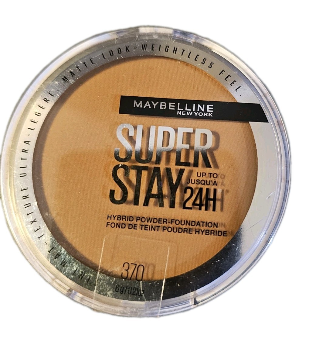 Maybelline New York Super Stay Up to 24HR Powder-Foundation, #370 With TALC