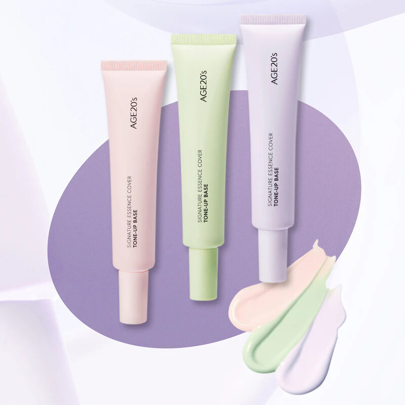 AGE20s Signature Essence Cover Tone Up Base 40ml, Make-up, KBeauty, sample