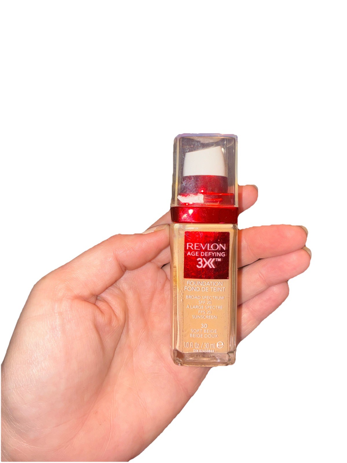 Revlon Age Defying 3X Firming & Lifting Makeup 30 Soft Beige 1 fl oz. Sealed 📸