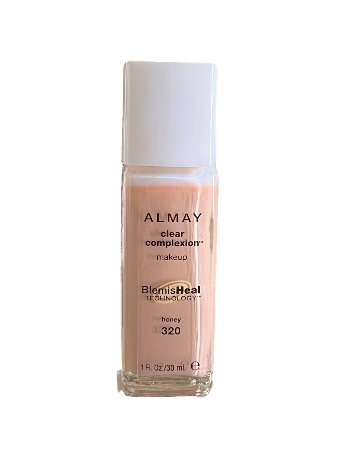 Almay Clear Complexion Liquid Makeup BlemisHeal Technology, 320 Honey 1 fl oz