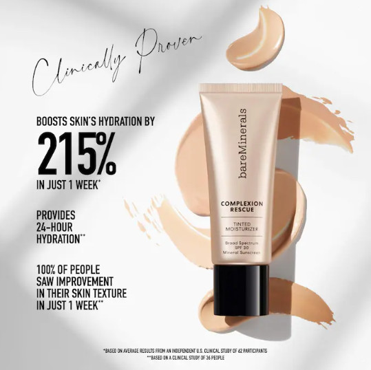 COMPLEXION RESCUE Tinted Moisturizer SPF 30, Dune 7.5, 1.18 oz, New
