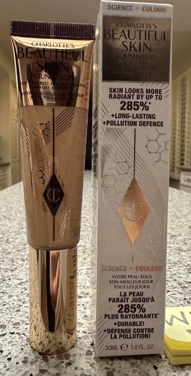Charlotte Tilbury Beautiful Skin Foundation #2 NEUTRAL 1oz/30mL FULL SZ SEAL $49