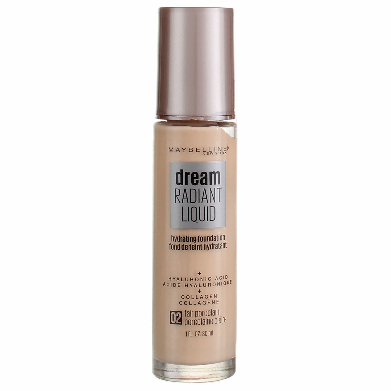 6 Pack Maybelline Dream Radiant Liquid Hydrating Foundation, Fair Porcelain 2…